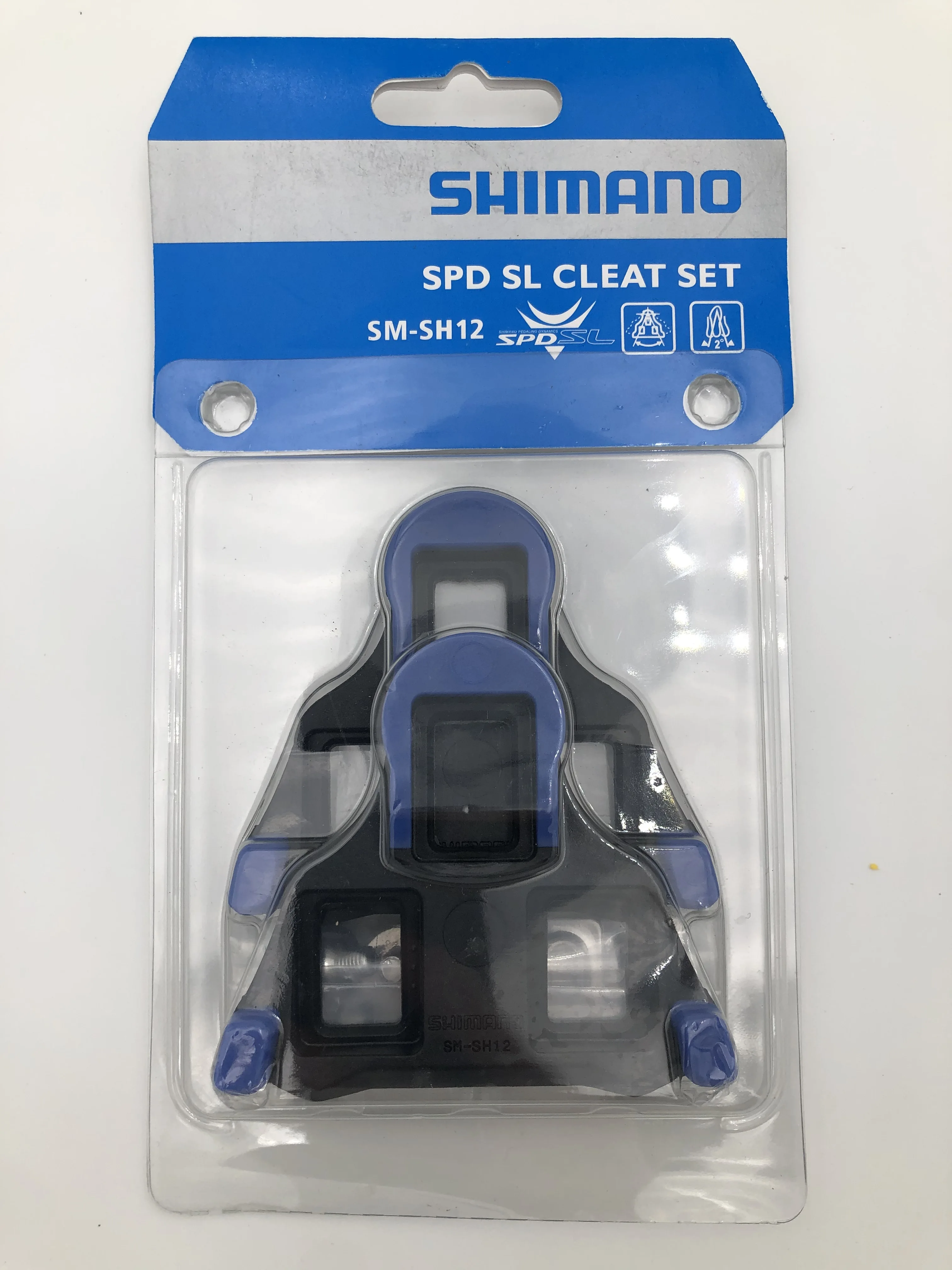 Shimano sm -sh11/sh12/sh10 klossar spd sl klossset racercykelpedaler klossar cykel för spd -sl 6/2/0- graders flytande typ: Gul