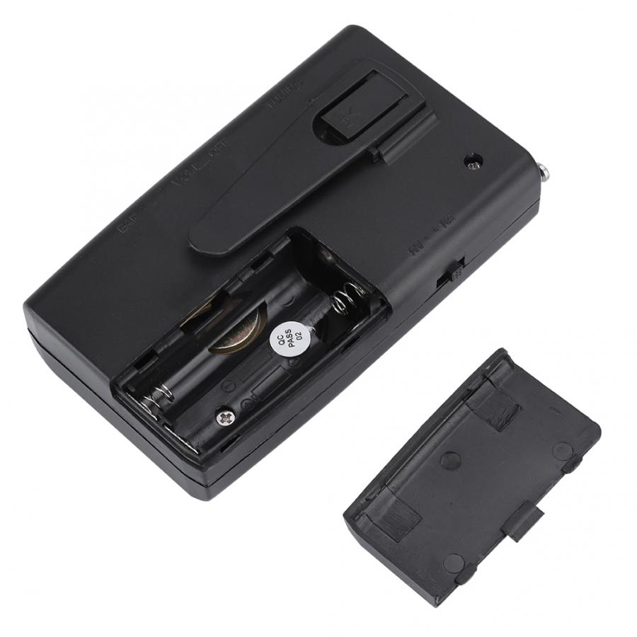 mini radio przenośne radio rano/FM z antena teleskopowa odbiornik radio FM radio cyfrowe dwuzakresowy BC-R21 BC-R20 wbudowany głośnik