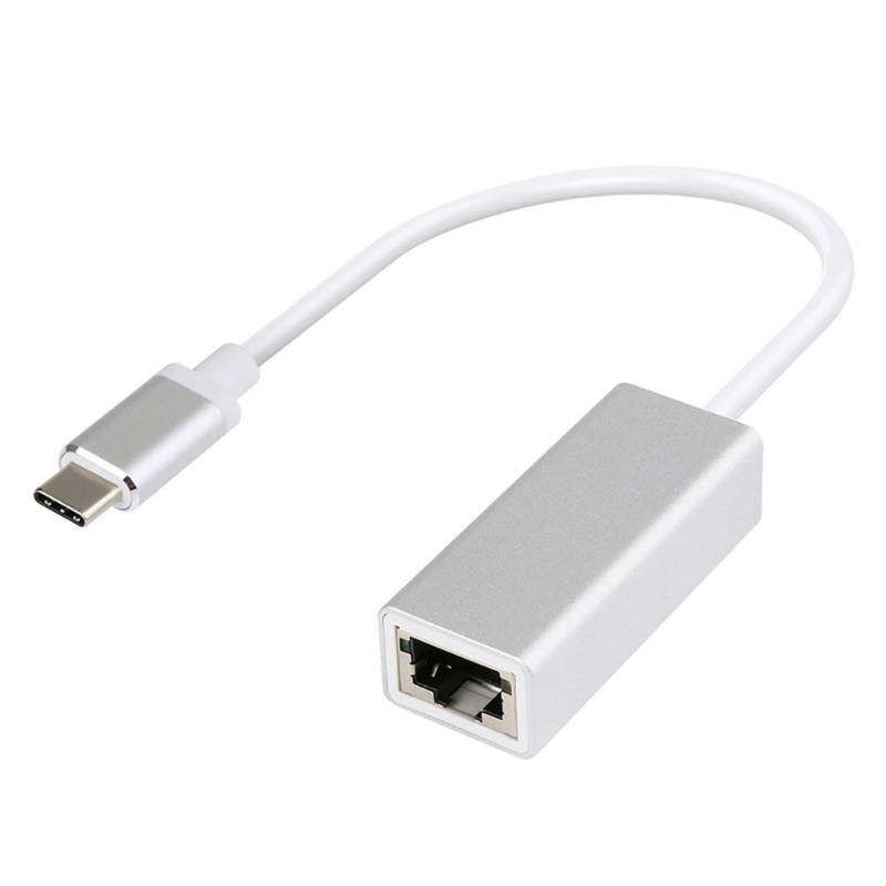 Usb-c hub nettverksadapter type -c 3.0 to ethernet  rj45 lan gigabit adapter støtter nintendo switch for 10/100/1000 mbps