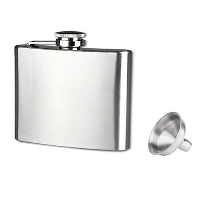 Hip Flasks Stainless Steel Flask & Funnel Set 5 oz,Convenient to carry small hip flask