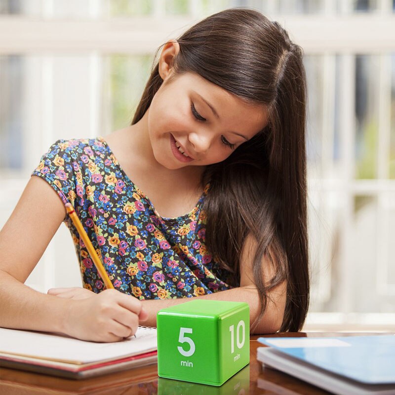 Kitchen Timer Practical Cooking Timer Bell Alarm Clock Baking Timer Magnetic LCD Digital Universal Stand Cube Countdown Timer