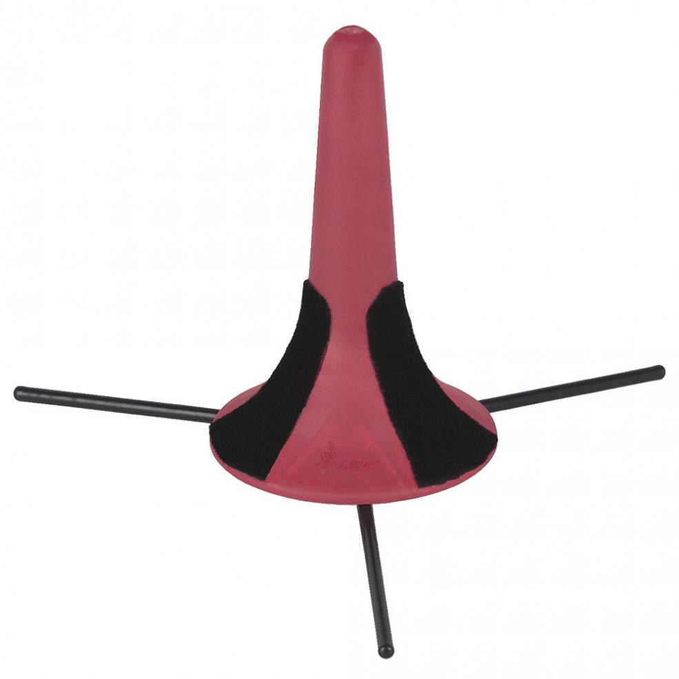 Support De Clarinette/trompette Pliable Noir - 5 Pieds Stables, 10.5cm, Pour Clarinettes A Et B - ABS Et Alliage De Zinc
