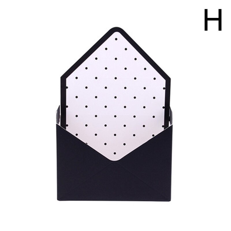 Envelope Shaped Flower Packaging Box Envelope Fold Flower Storage Box For Wedding Engagement Party Decoration Boxes: H