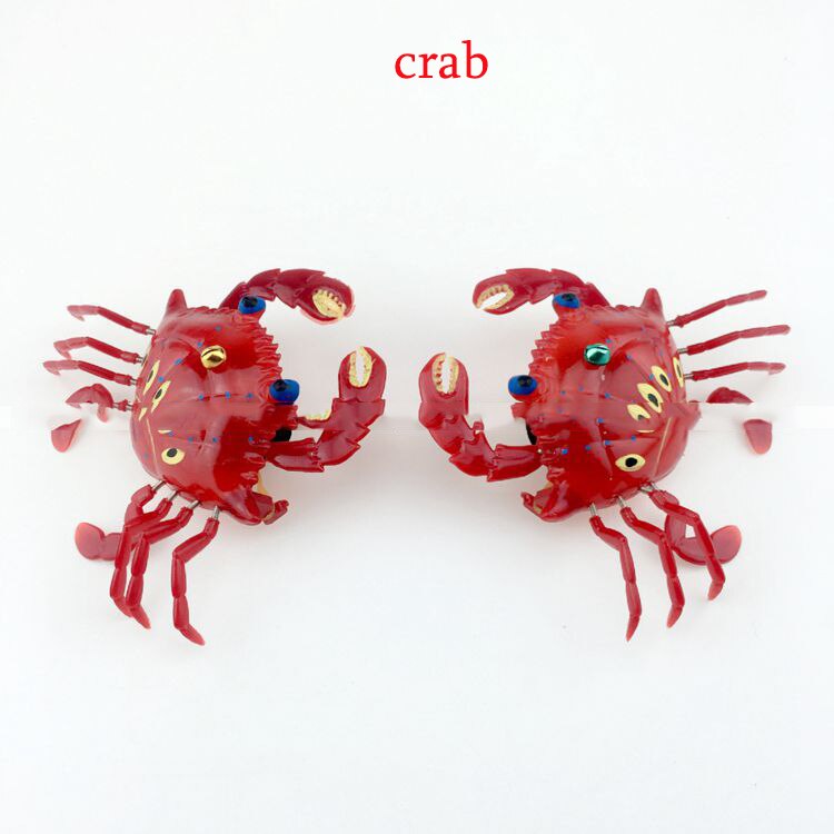 Huilong -selling Turtle, Lobster Crab, Pull Animal, Children's Toys, Novelty Rabbit Bird Small Animals Small Insect Toys: Crab