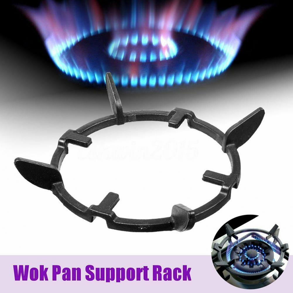 Wok Stand Stabiele Non Slip Ijzer Gietijzeren Wok Ring Voor Magnetrons