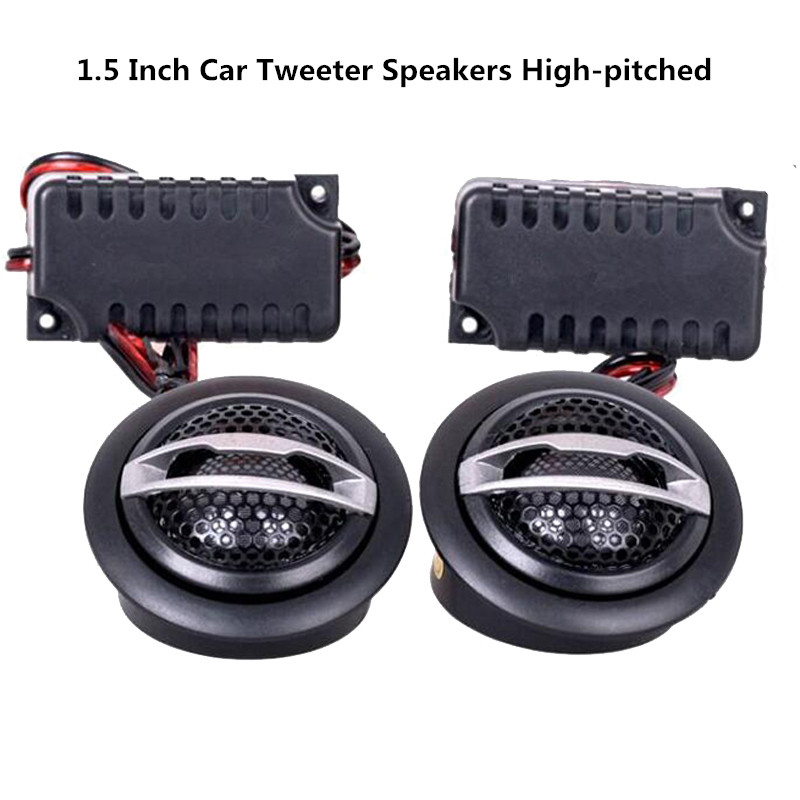 1.5 inch Tweeter Car Trunk Speakers Kits with Soprano High-pitcheded Loud Dome Tweeter Speaker