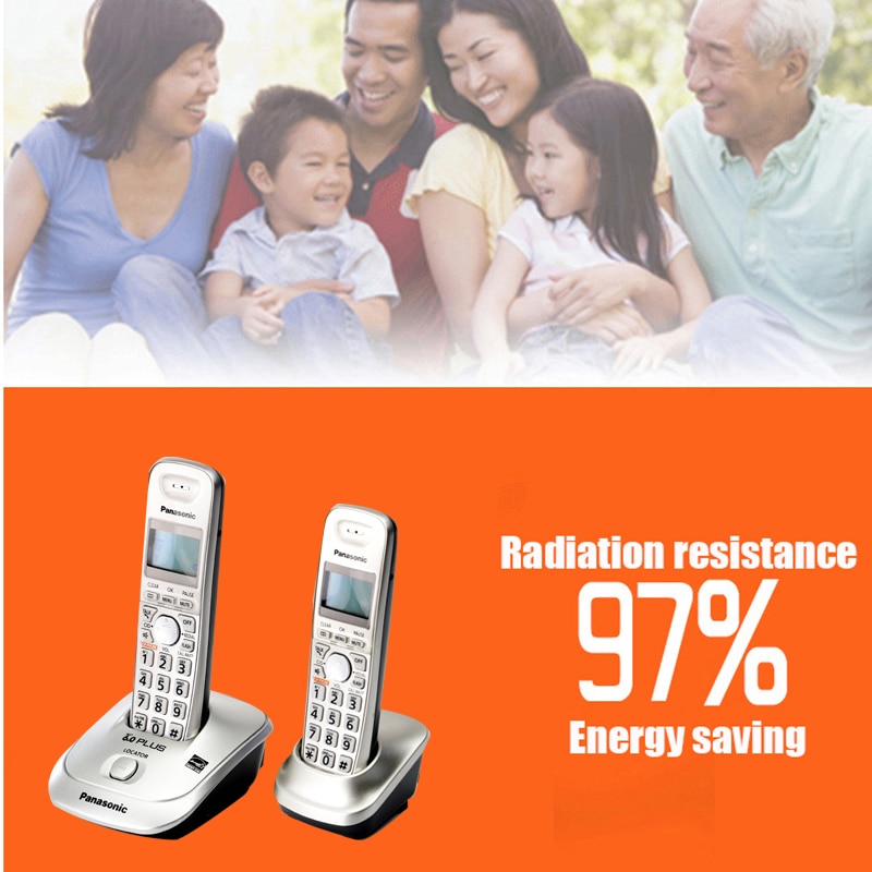 Expandable DECT 6.0 Plus 1.9 GHz Digital Cordless Phone Call ID Handfree DEL Wireless Home Telephone For Office Bussiness