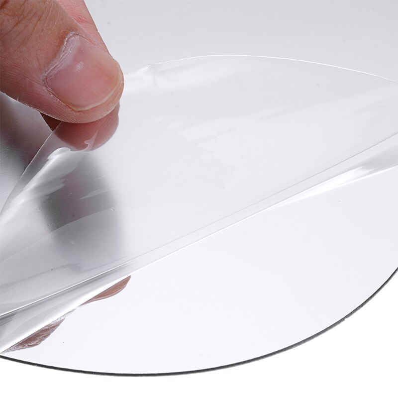 Akryl oval/rektangel speil flis klistremerker reflekterende vegg speil klistremerker selvklebende baderomsinnredning forvrengende speil