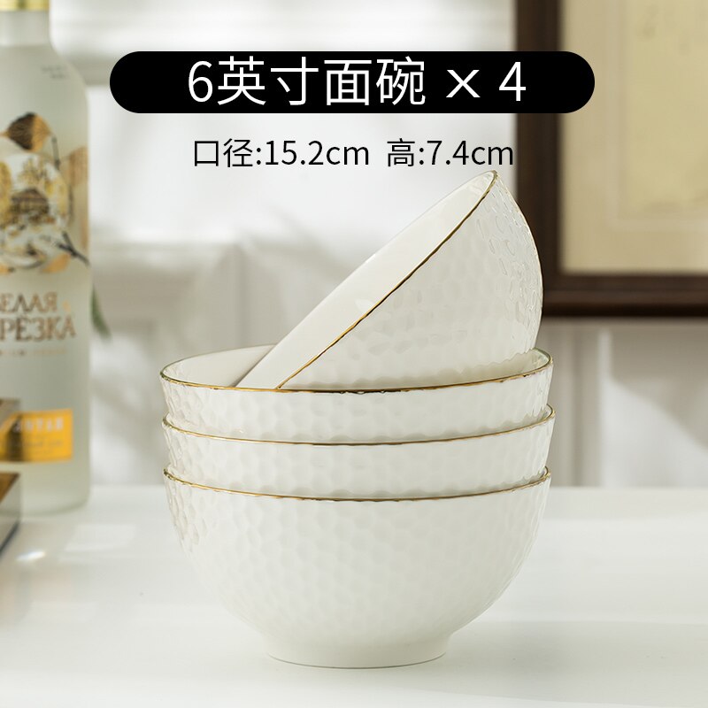 Service De Table complet, Service De Table, vaisselle De cuisine en céramique, De noël, ensembles d'assiettes De Style chinois: Style 2