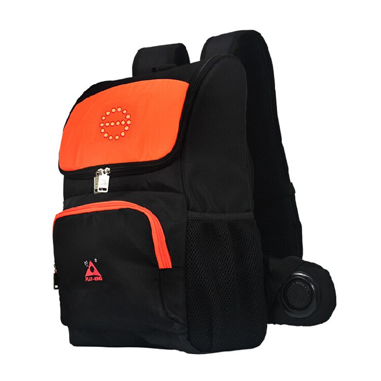 Playking indicando luz mochila bicicleta saco de mountain bike saco de homens e mulheres mochila saco orange &amp; verde