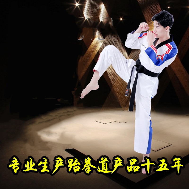Uniforme de karate para adultos y niños, ropa de entrenamiento de taekwondo