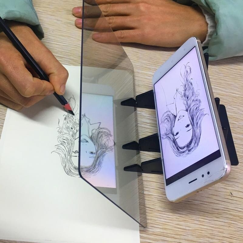 Fácil bosquejo de pintura asistente pintura soporte herramientas de dibujo para niños