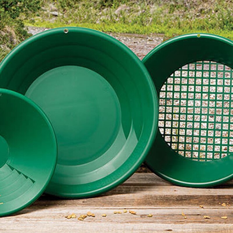 Detector de Metales de lavado de oro, búsqueda de tamiz de minería, herramienta de detección de metales, clasificador de paneo