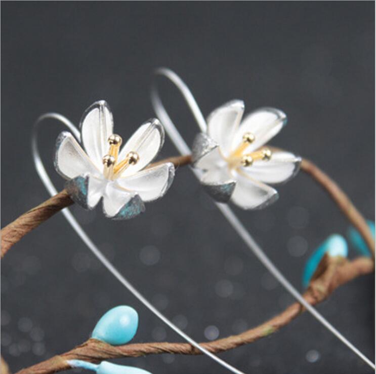 Jisensp Korean Romatic Adjustable Flower Bracelets Bangles Chic Daisy Flowers Charm Bangle Women Jewelry Wedding Bride: SYED134