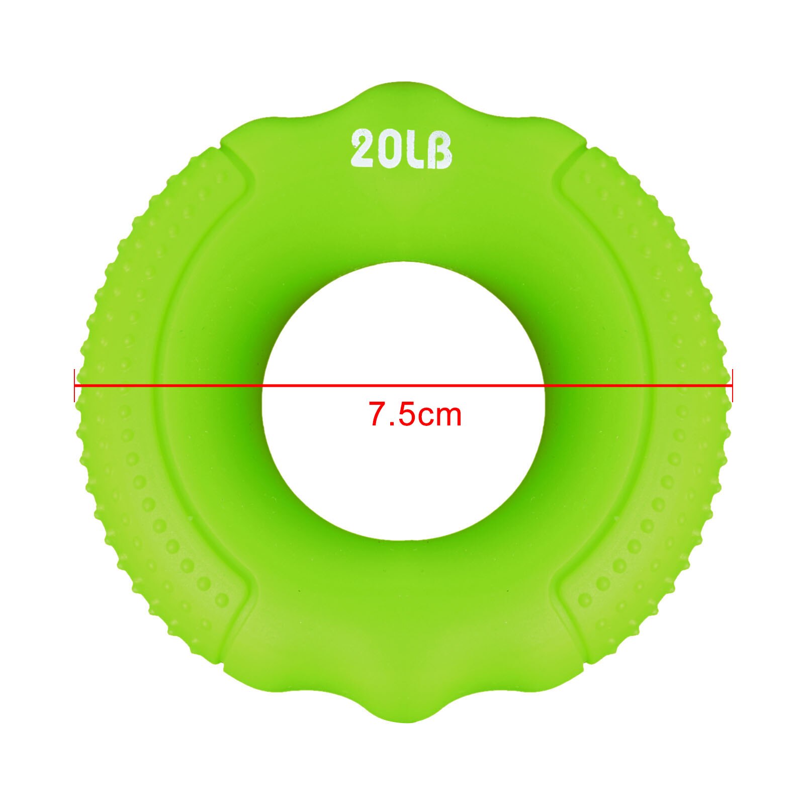 Silicone Adjustable Hand Grip 20-100LB Gripping Ring Finger Forearm Trainer Carpal Expander Muscle Workout Exercise Gym Fitness