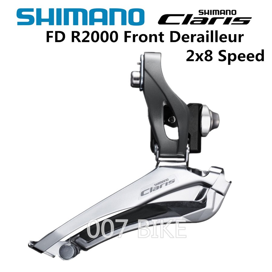 Shimano Claris Fd R2000 F Voorderailleur 2X8 Speed Fiets Fd R2000 Voorderailleur Braze Op