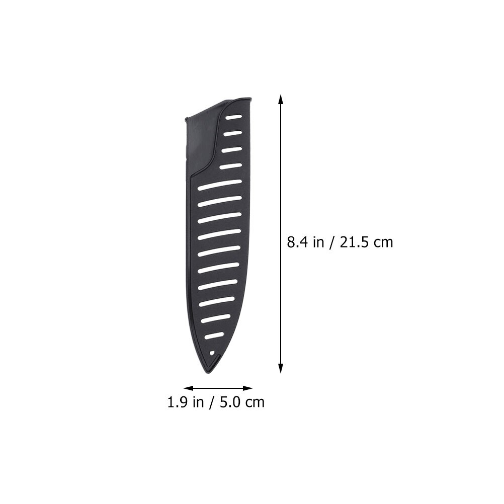 6Stck Plastik Messer Abdeckungen Messer Beschützer Messer Ärmel Messer Hüllen