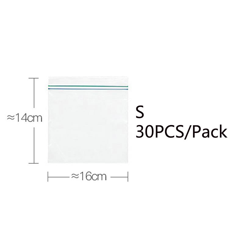 3 größen Silikon Lebensmittel Lagerung Reißverschluss Sperre Freie Kühlschrank Ziploc Lebensmittel Dichtung Tasche Wiederverwendbare Pochette Reißverschluss sperren Beutel: Blase Tasche S