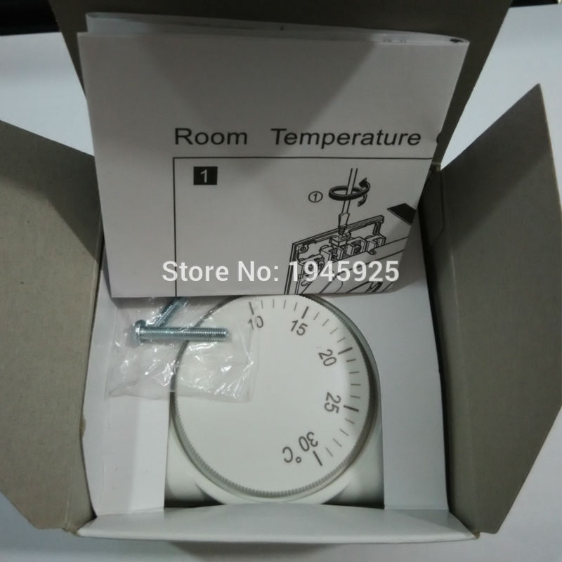 NTL-2000A 220V AC Mechanical Room Thermostat Floor Heating Temperature Controller With Internal Gas Filled Sylphon