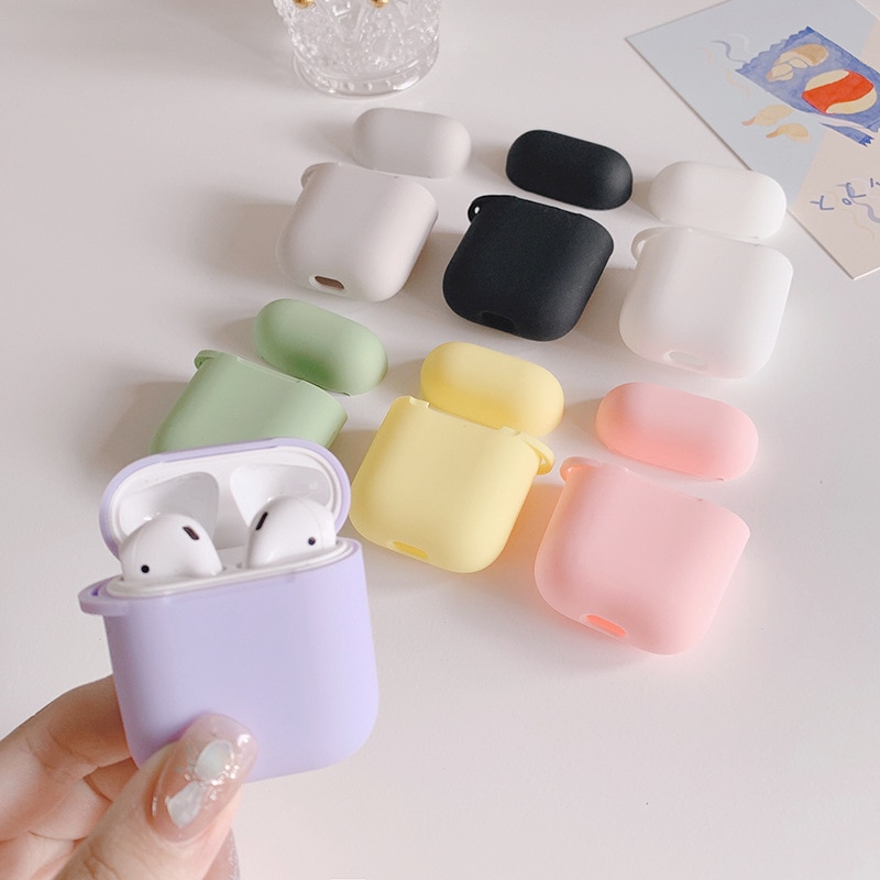 Headset Case voor AirPods 1/2/Pro - Zachte TPU Siliconen Bumper - Schokbestendig & Anti-val