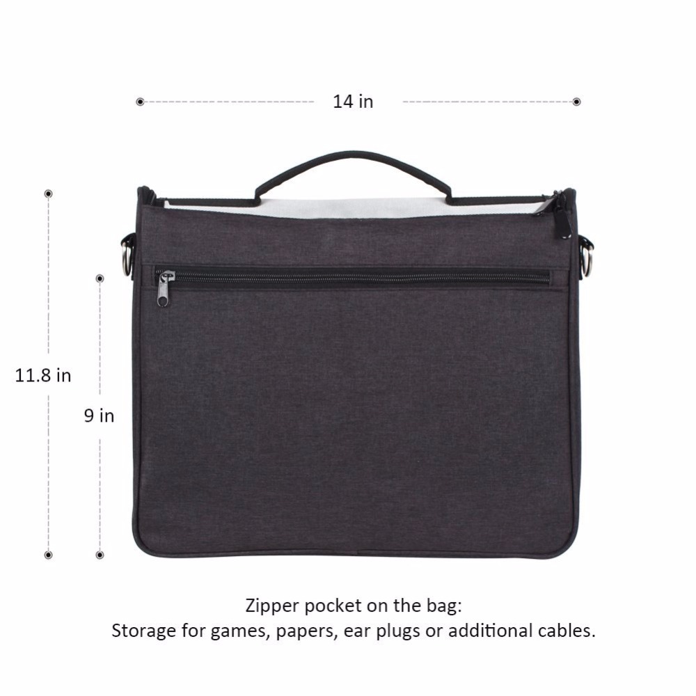 Messenger Bag For Nintendo Switch Travel Pouch Protective Waterproof Console Bag Accessories Storage for iPad