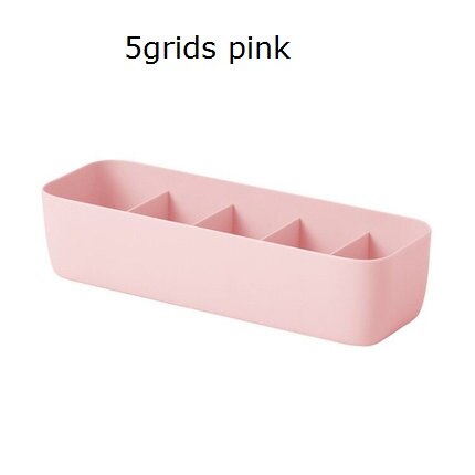 1 pc Multi-size Ondergoed Organisator Storage Drawer Closet Organisatoren Dozen Voor Slips Sokken Opbergdozen: pink 5