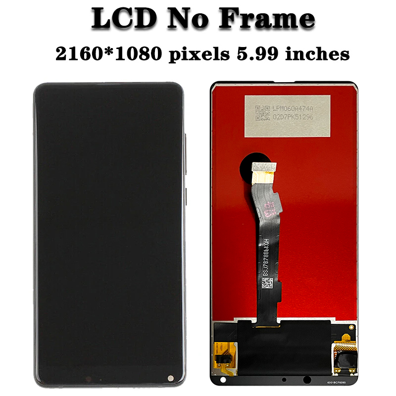 5,99 "OEM Für Xiaomi Mi mischen 2 2 s mischen2 mischen2s Touchscreen Digitizer Montage Ersatz Für Xiaomi MiMix2 2 s Mit Rahmen
