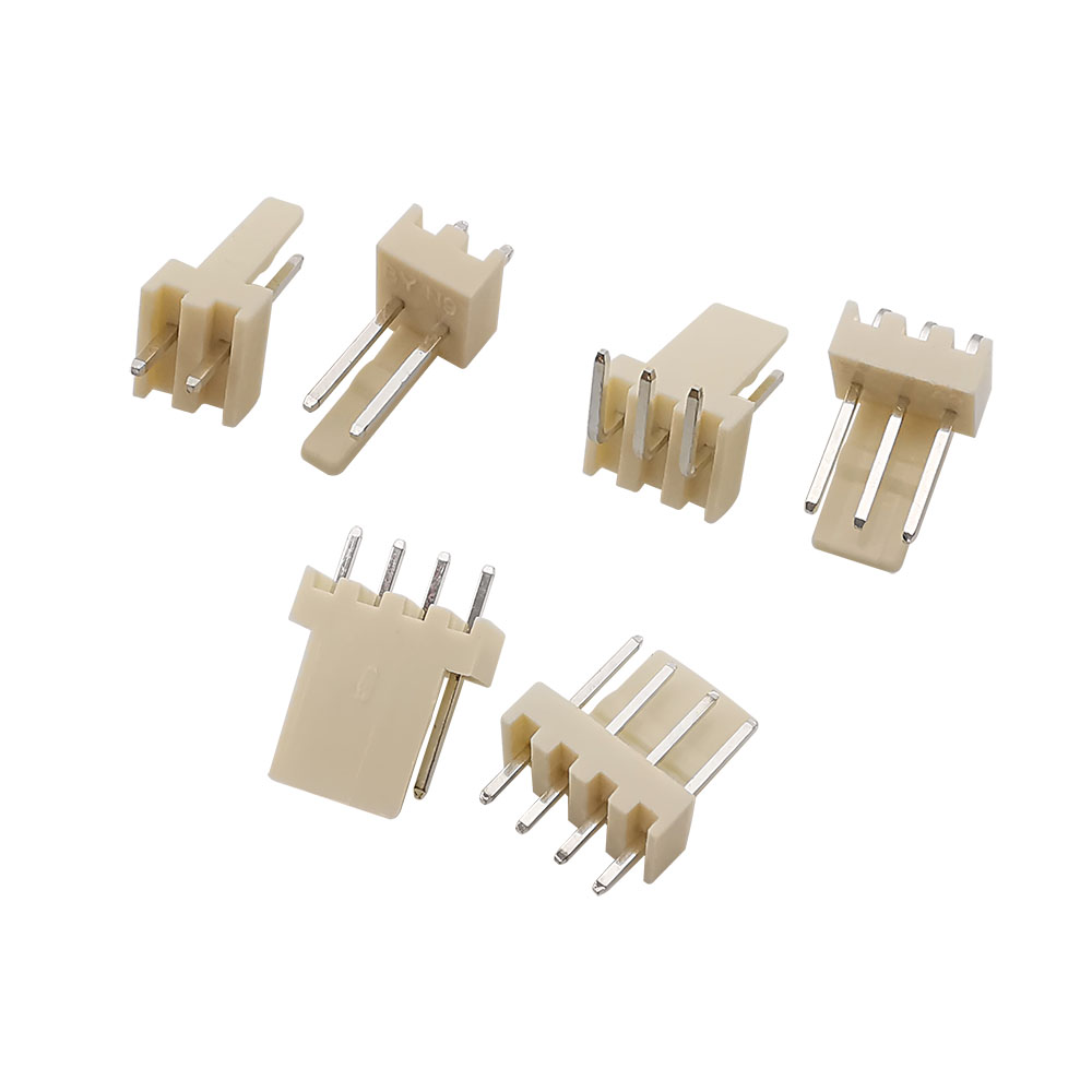 100Pcs KF2510 Connector 2.54mm Pitch 2P-10Pin Straight/Curved Male Female Socket Housing Plug Pin Header Crimp Terminals KF-2510