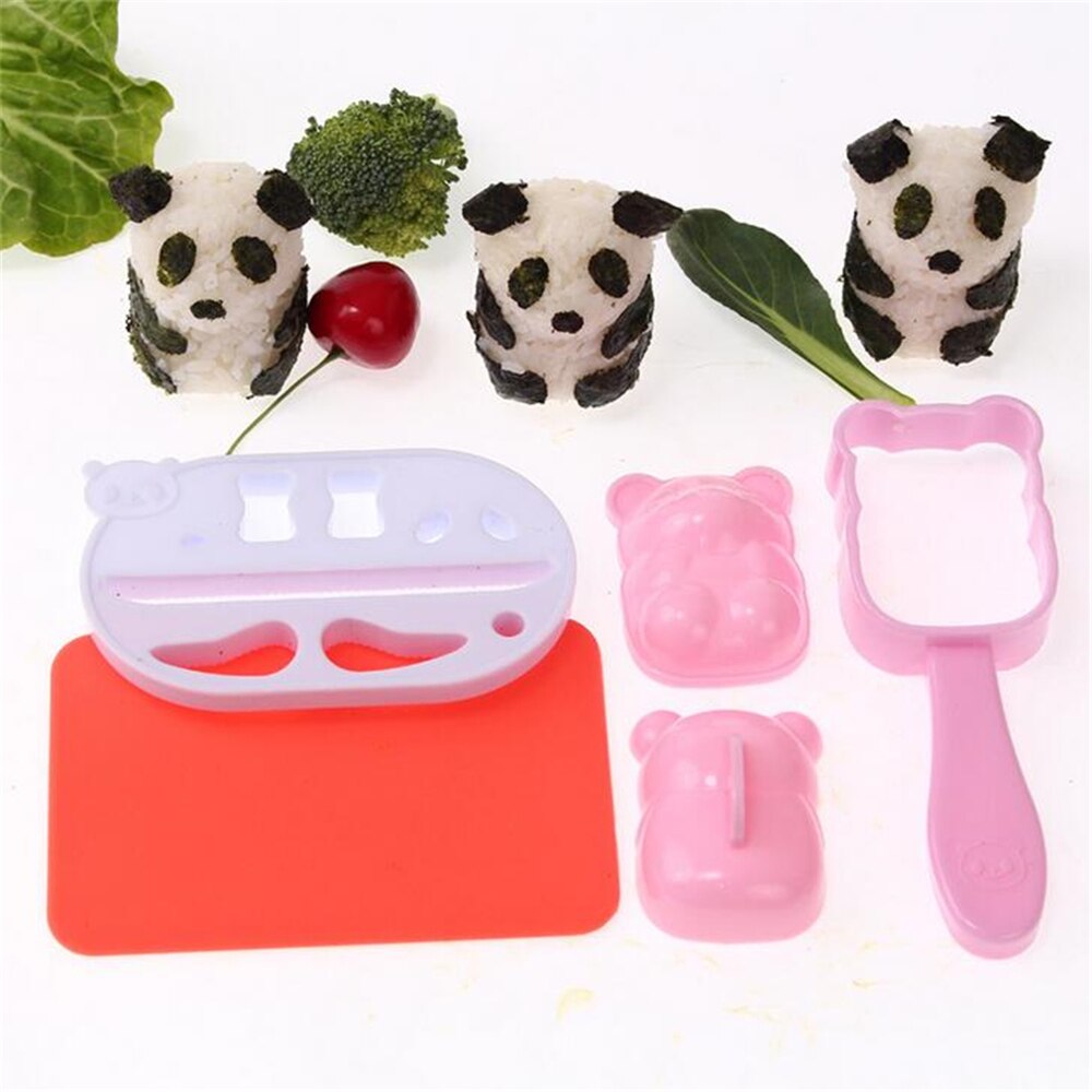 Sushi Macher Super Nette Kleine Panda bilden Reis Ball bilden DIY Sushi Formen Küche Kochen Werkzeuge Moldes De Sushi