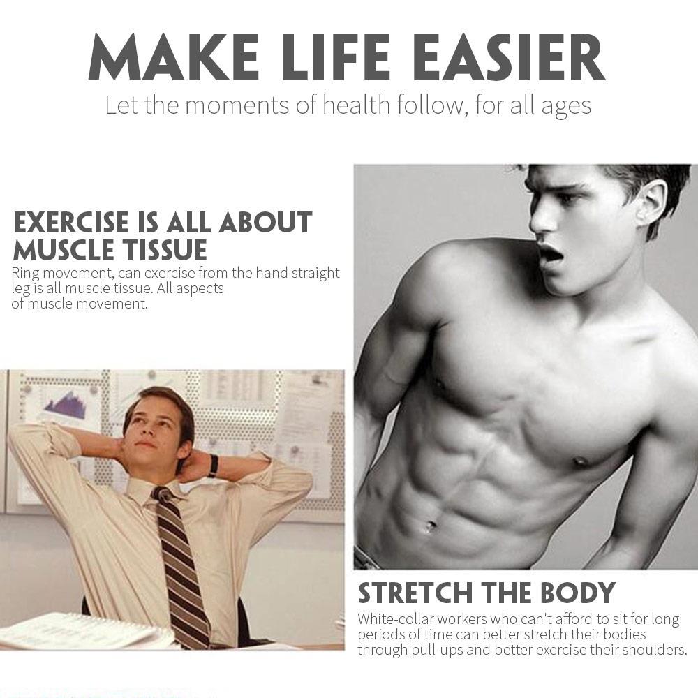 1Pcs 400Kg Gymnastiek Ring Pull Up Ring Fitness Oefening Houten Duurzaam Praktische Ringen Crossfit Entertainment