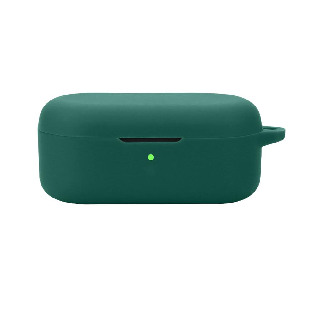 Stofdichte Oordopjes Hoesje Voor Enco Buds2 Pro Oplaaddoos Beschermhoes Zachte Siliconen Hoes Draadloze Oortelefoon Hoes: Donkergroen