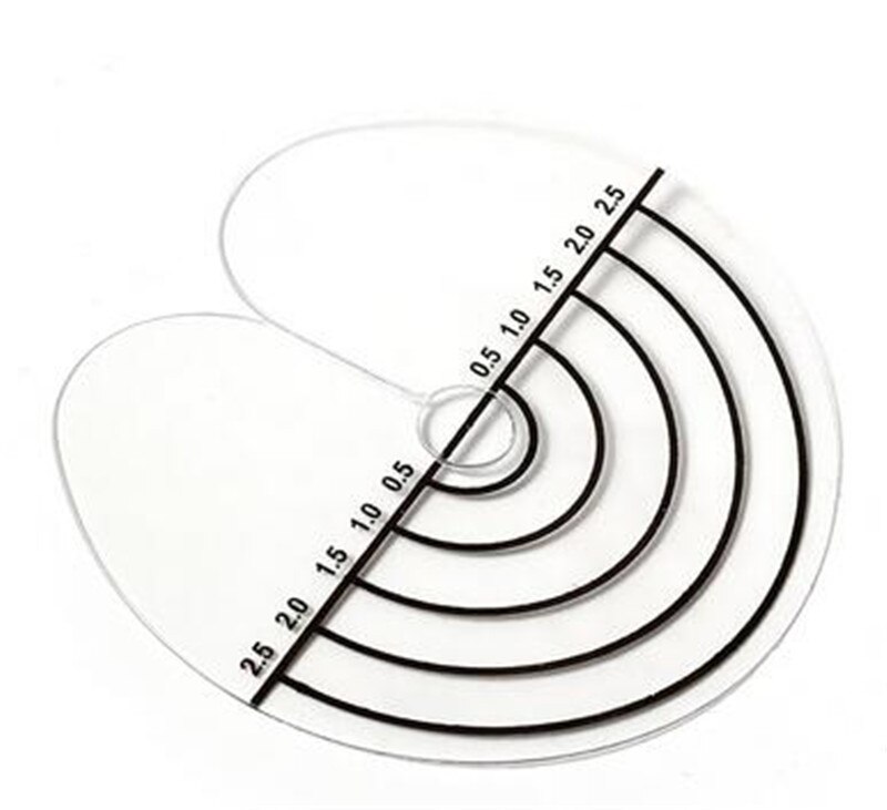 50pcs Heat Insulation Sheet Protector Shield Scale Mark Styling Tools For Round Tip Keratin Hair Extensions Beauty Salon Tool