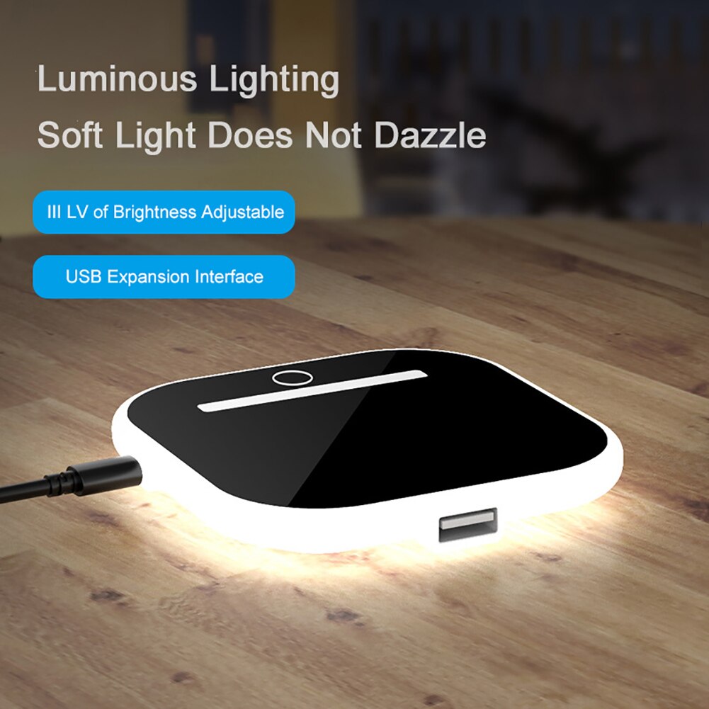 Qi Wireless Charger Table Lamp Night Light Fast Charging Pad For iPhone SE2 8Plus X XR XS 11 PRO Max Samsung S10 S9 S20 Note10 9