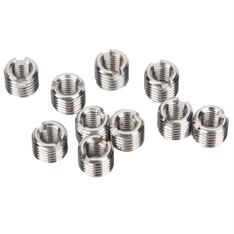helical screw stainless steel insert for hardware repair tools Thread Inserts Reducing Nut Repair Tool Male Female