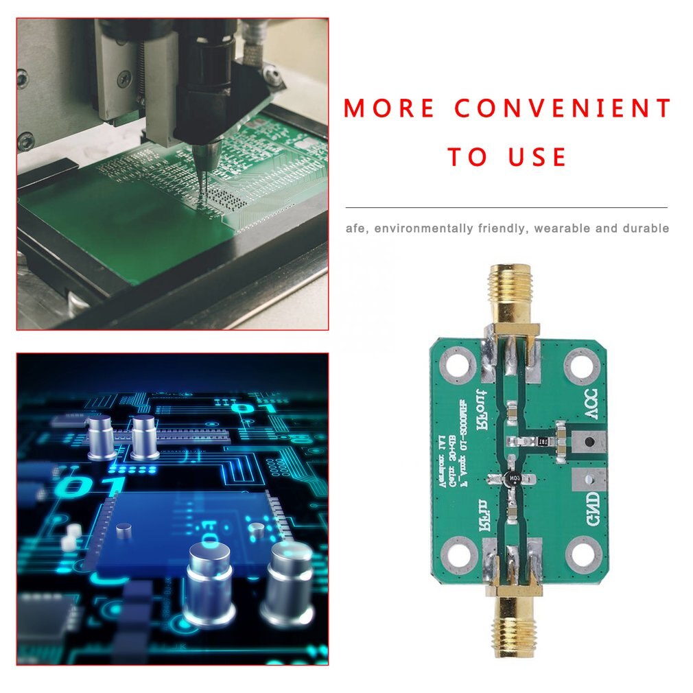 RF broadband amplifier low noise amplifier 0.1-2000MHz gain 30dB Wide frequency range Increase communication distance