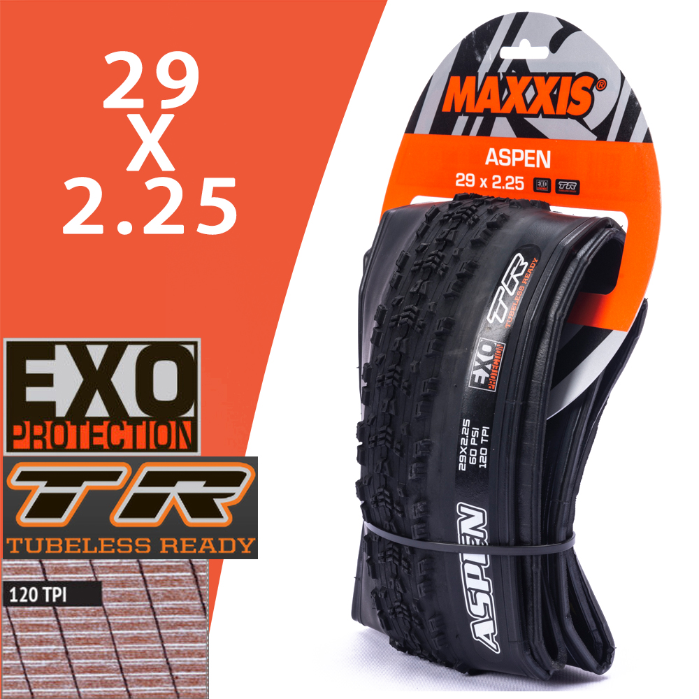 MAXXIS ASPEN ST MTB llanta de neumáticos sin tubo 29 27,5 pulgadas 27,5x2,25 29x2,1 29x2,25 29x2,4 neumático de bicicleta de montaña XC accesorios para bicicleta: Gris claro