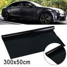 Car Window Tint Limo Dark 1% VLT 20" In X 10' Feet Uncut Roll Auto FILM Blocks Harmful Sunlight UV-rays