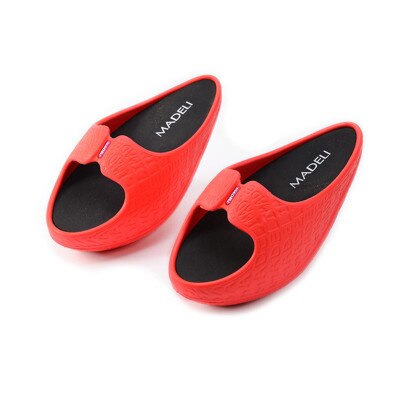 SWYIVY Zapatos Deportivos Mujer Massage Lose Weight Deportes y fitness For Shoes Stovepipe Women Slimming Swing Shoes: Red / 38