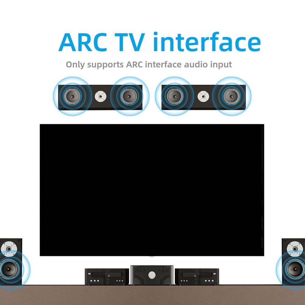 Hdmi arc audio-extractor dac-converteradapter digitaal optisch spdif coaxiaal naar analoog 3.5mm l/r stereo dac hdmi-audioconverter