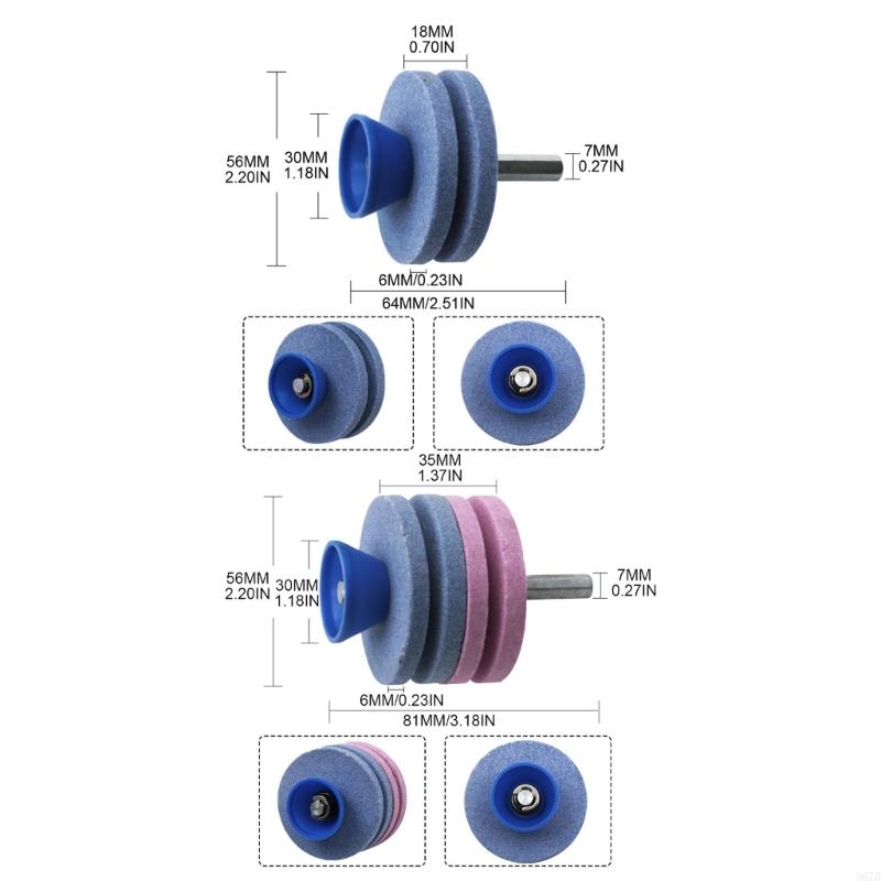 367D Sharpening Stone Sharpener Garden Lawn Mower Blade Tools Universal Lawnmower Knife Sharpener Fastest Knife Sharpener