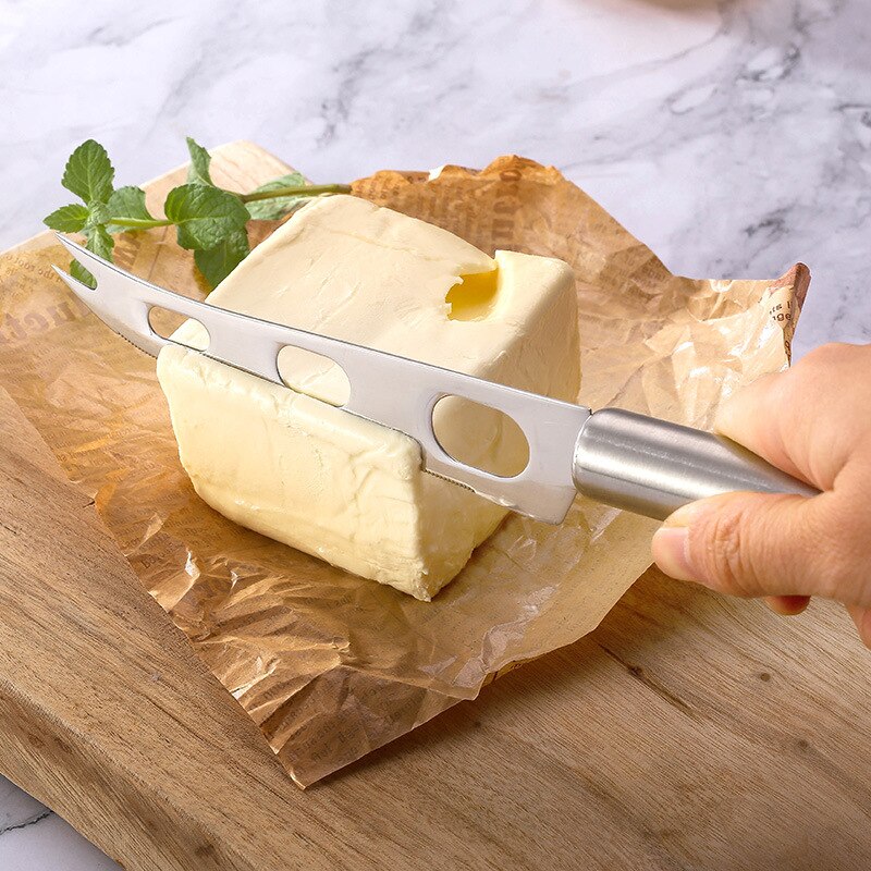 2-piece set Stainless Steel Eco-Friendly Wire Cheese Slicer Cheese Tool Butter Cutting Board Butter Cutter Knife Kitchen Tools