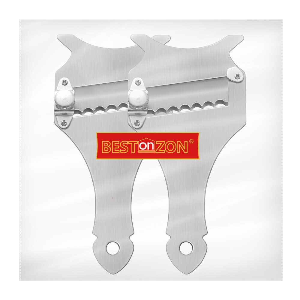 Bestonzon 2 Stuks Chocolade Truffel Schaafmachine Rvs Truffel Slicer Kaas Scheerapparaat Draagbare Keuken Gadget Voor Thuis Keuken Re