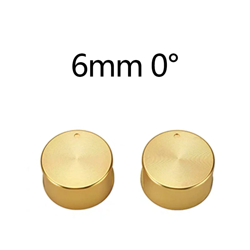 2 stuks 6mm 8mm Goud Keuken Gasfornuis Handgrepen Accessoires Metalen Multifunctionele Oven Kookpot Knop Schakelaars: plum