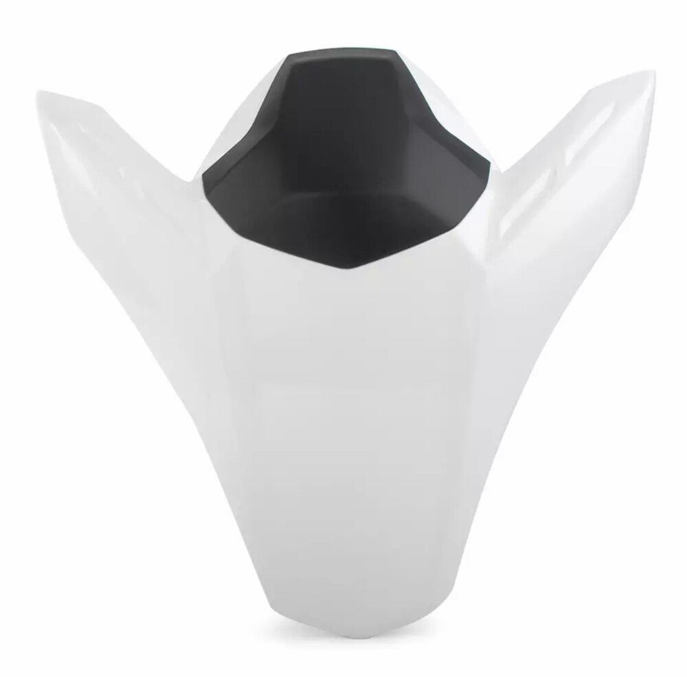 Cubierta de asiento trasero para Kawasaki Ninja, protector de asiento trasero negro mate para motocicleta Kawasaki Ninja Z900 Z 900 17 18 19: white