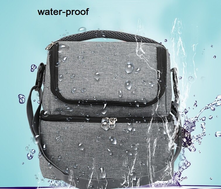 Thermische waterdichte voedsel vers houden wijn lunch koeltas ijs bier koeler voor biefstuk isolatie thermische tas isolatie koelpak