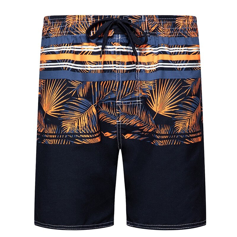 Surf Shorts Quick Dry Surf Pants Men's Beach Shorts Men's Swimwear Swim Trunks Men's Beach Pants: Orange / XL