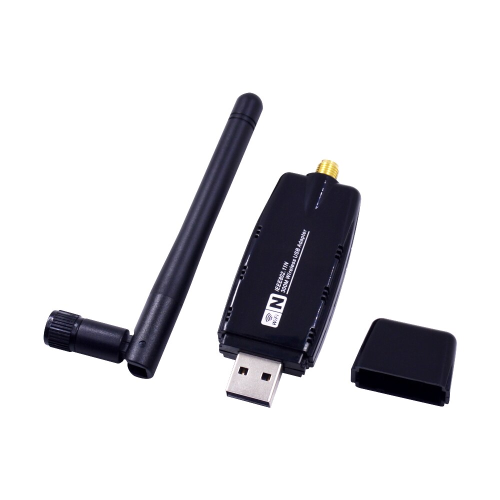 Carte réseau sans fil CHIPAL 300Mbps RTL8192 adaptateur WiFi USB 802.11n récepteur Wi-Fi antenne AP 3dBi pour PC Windows Linux MAC