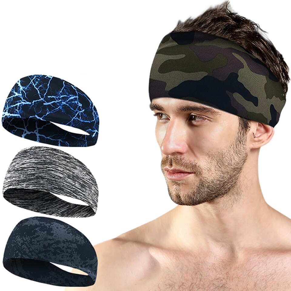 Coole sporthoofdband yoga hoofdband hoofddeksel sport fitness hoofdband haarbanden voor mannen en vrouwen