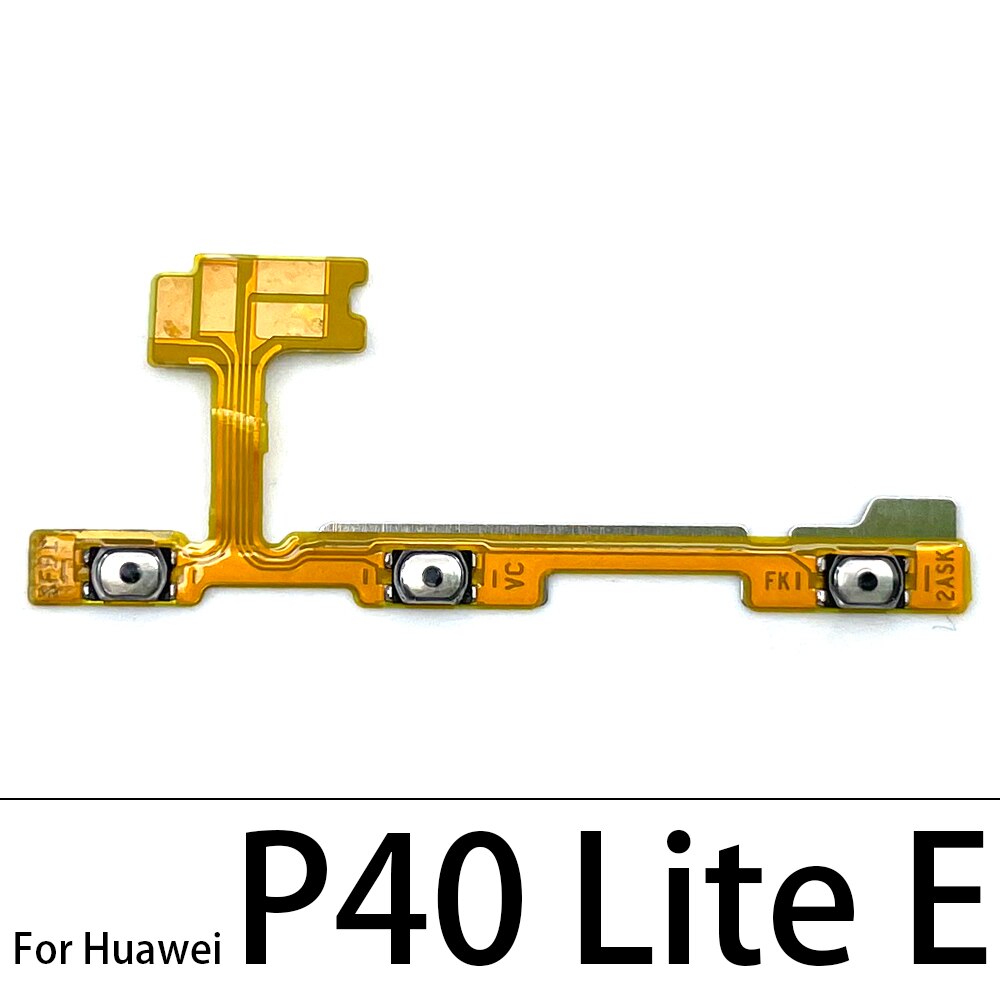 Nowy przycisk włączania zasilania przycisk boczny przycisk Flex Cable dla Huawei P8 P9 P10 P20 P30 P40 Lite E 5G Pro Plus 2016