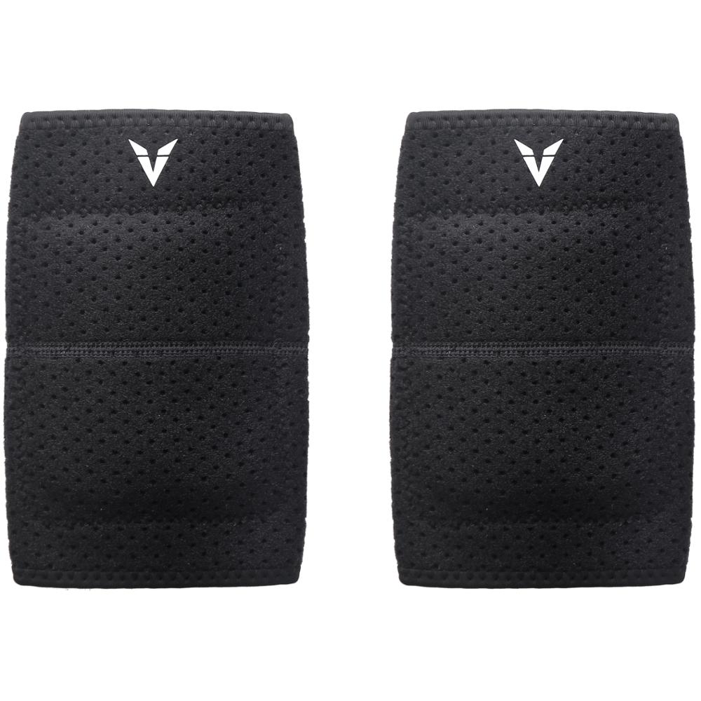 Rodillera Veidoorn 1prs para baile, protector de soporte, rodillera transpirable, rodillera, rodillera para entrenamiento de gimnasio: BLACK / M
